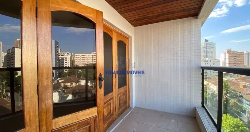 Apartamento com 3 quartos à venda na Rua Enguaguaçu, --, Ponta da Praia, Santos