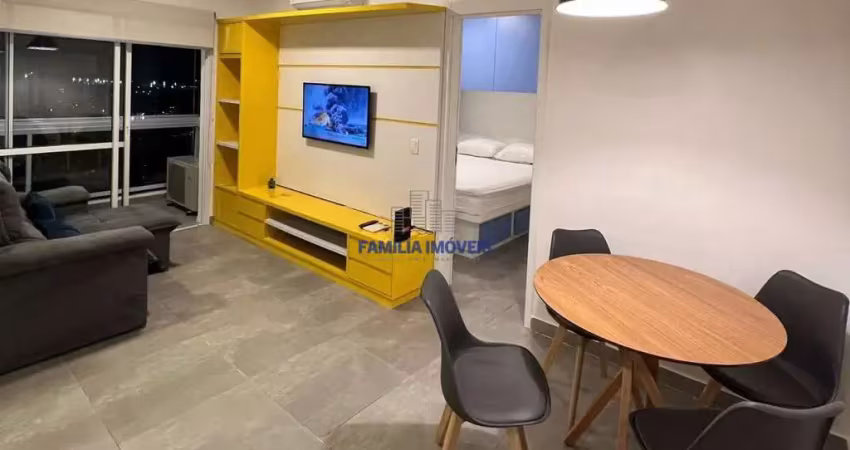 Apartamento com 1 quarto para alugar na Avenida Conselheiro Nébias, --, Boqueirão, Santos
