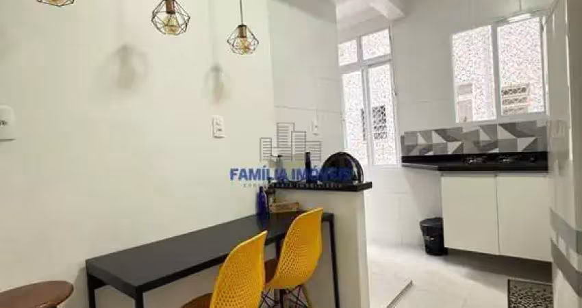 Apartamento com 1 quarto à venda na Rua Doutor Artur Porchat de Assis, --, Boqueirão, Santos