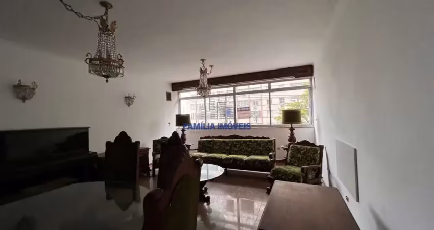 Apartamento com 3 quartos para alugar na Avenida Doutor Bernardino de Campos, --, Gonzaga, Santos