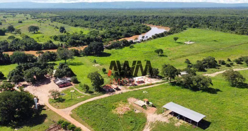 Fazenda à venda, 64372000 m² por r$ 212.800.000,00 - zona rural - iaciara/go
