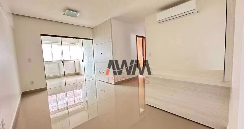 Apartamento com 3 quartos, 2 suites, para alugar, 89 m²- setor bueno - goiânia/go