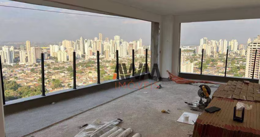 Cobertura com 4 suítes à venda, 356 m² por r$ 4.400.000 - setor marista - goiânia/go