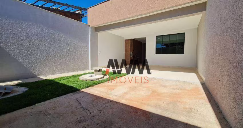 Casa com 03 Quartos 01 Suíte à venda, 122 m² por R$ 370.000 - Jardim Itaipu - Goiânia/GO
