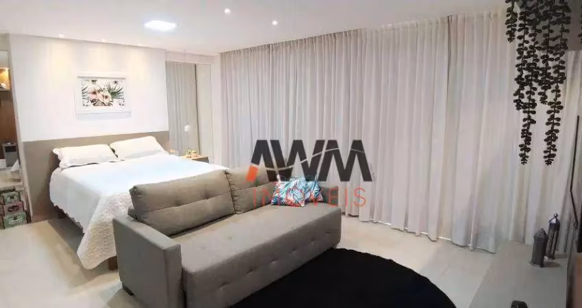 Apartamento mobiliado com 1 quarto à venda, 42 m² por R$ 475.000 - Setor Oeste - Goiânia/GO