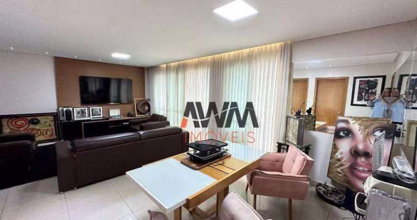 Apartamento 3 suites com ou sem mobilia, 2 vagas para alugar, 117 m² - Serrinha - Goiânia/GO