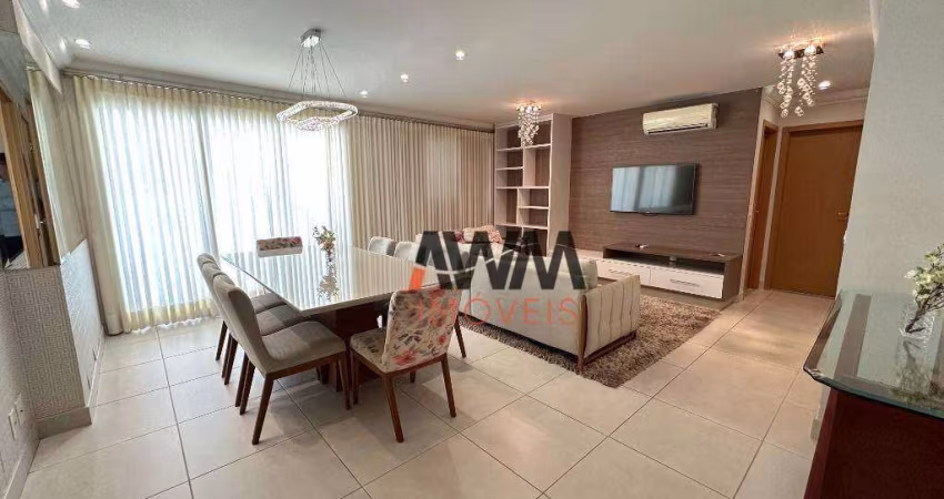 Apartamento mobiliado com 3 suites para alugar, 118 m² - Jardim Goiás - Goiânia/GO