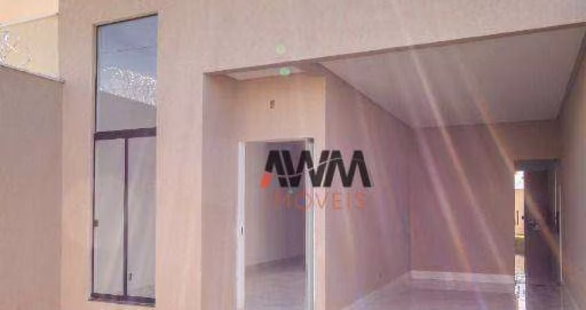 Casa com 3 dormitórios à venda, 118 m² por R$ 350.000,00 - Alvorada Oeste - Aparecida de Goiânia/GO