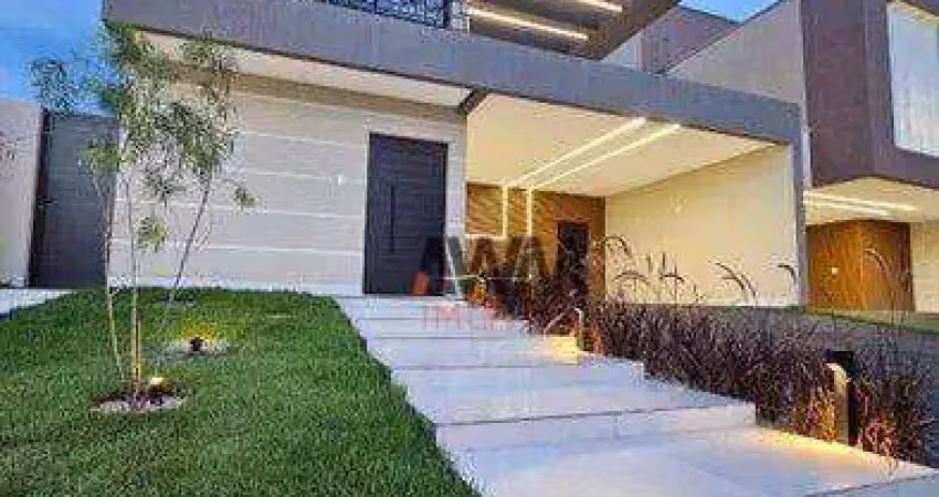 Casa no Jardins Barcelona á venda com 4 quartos, 213 m² por R$ 1.650.000 - Jardins Barcelona - Senador Canedo/Goiás