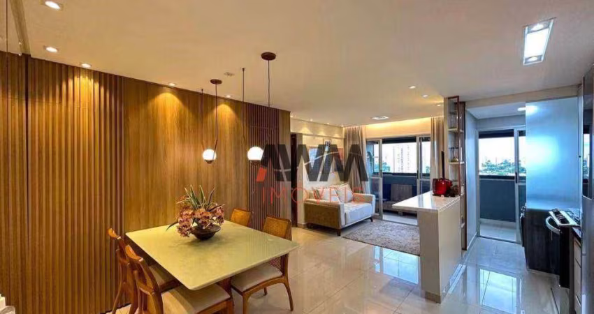 Apartamento com 3 suítes à venda, 75 m² por R$ 649.000 - Vila Rosa - Goiânia/GO