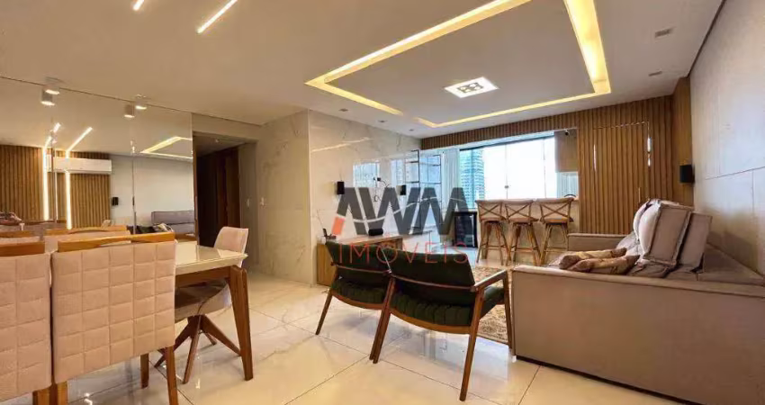 Apartamento Mobiliado 4 Quartos à venda, 132 m² por R$ 990.000 - Setor Bueno - Goiânia/GO
