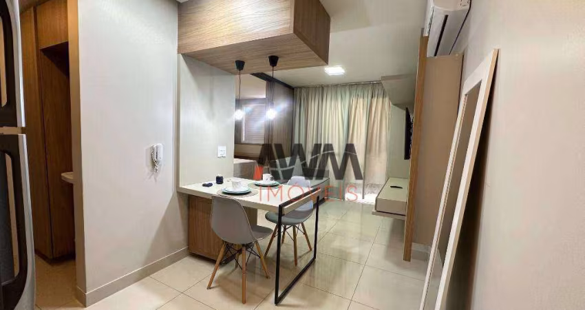 Apartamento mobiliado com 1 quarto para alugar, 42 m² - Setor Oeste - Goiânia/GO