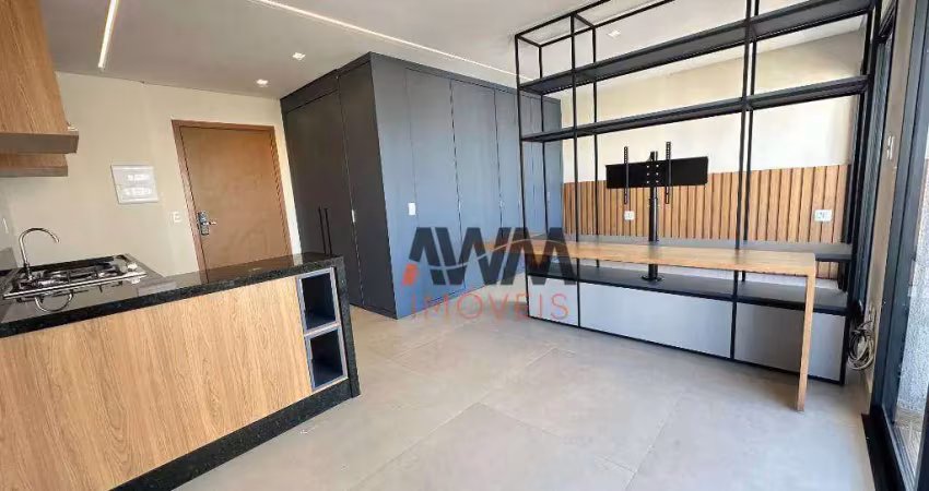Apartamento com 1 quarto para alugar, 44 m²- setor bueno - goiânia/go