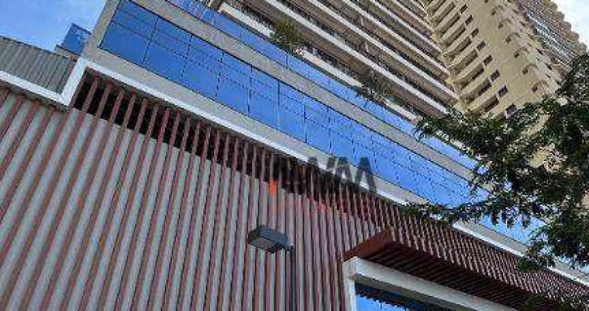 Apartamento com 3 suites plenas, lavabo, 2 vagas para alugar, 167 m² - Setor Marista - Goiânia/GO