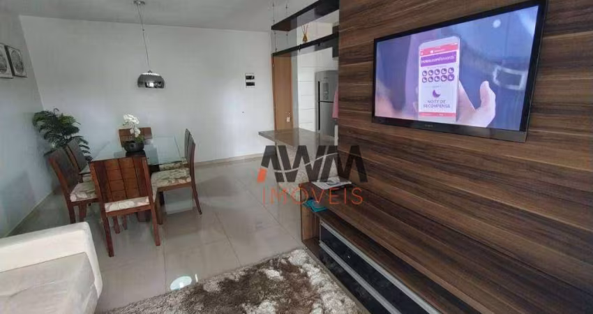 Apartamento mobiliado com 2 quartos para alugar, 62 m²- Parque Amazônia - Goiânia/GO