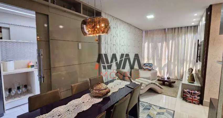 Apartamento com 3 suítes à venda, 89 m² por r$ 695.000 - jardim américa - goiânia/go