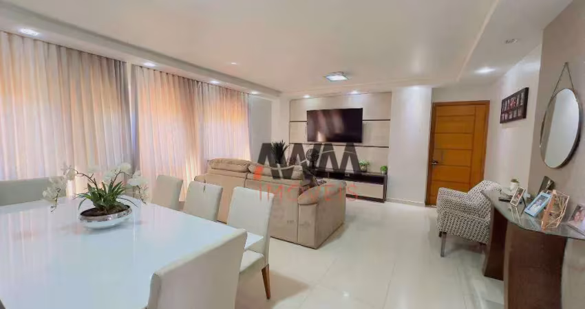 Apartamento com 4 quartos à venda, 124 m² por r$ 750.000 - setor oeste - goiânia/go