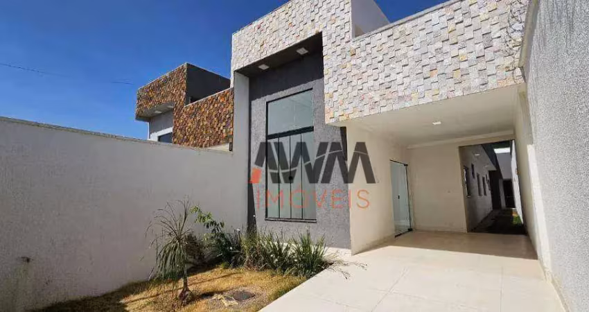 Casa com 3 quartos à venda, 117 m² por r$ 450.000 - residencial center ville - goiânia/go