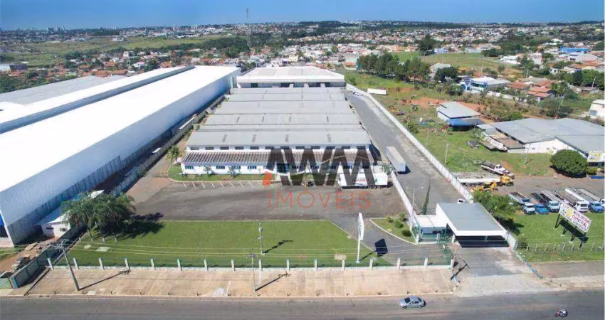 Galpão para alugar, 1400 m² por r$ 42.000/mês - santa rita - goiânia/go