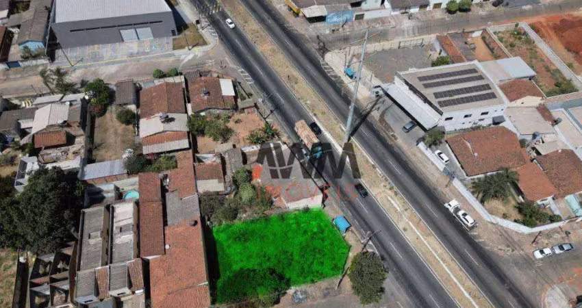 Terreno comercial à venda, 432 m² por r$ 350.000 - setor garavelo - goiânia/go