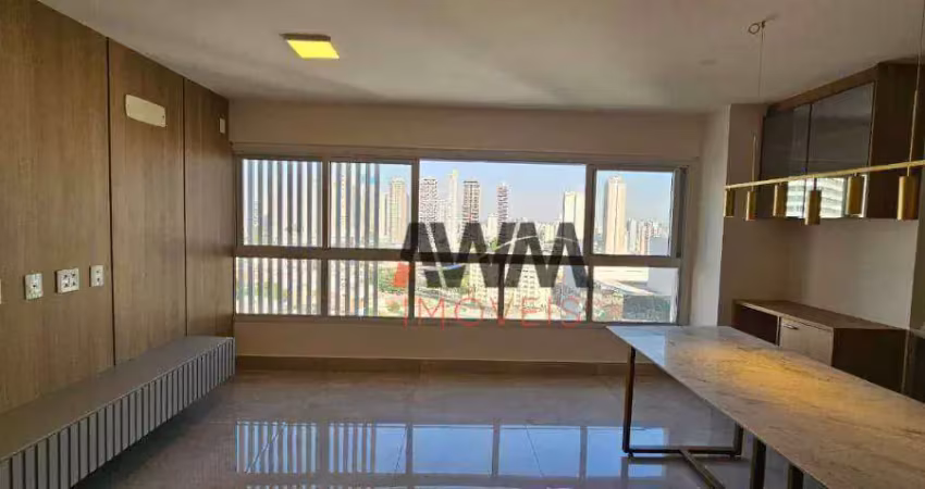 Apartamento 3 suites , andar alto , armários à venda, 115 m² por r$ 1.150.000 - setor marista - goiânia/go