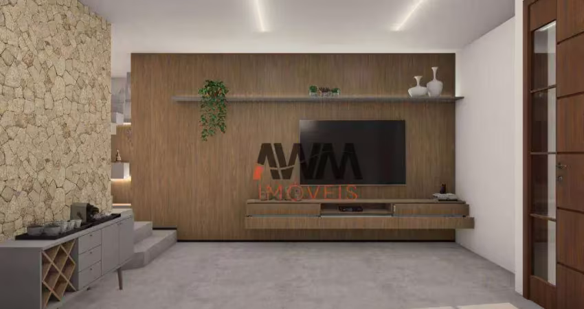 Sobrado com 3 suites à venda, 215 m² por r$ 1.300.000