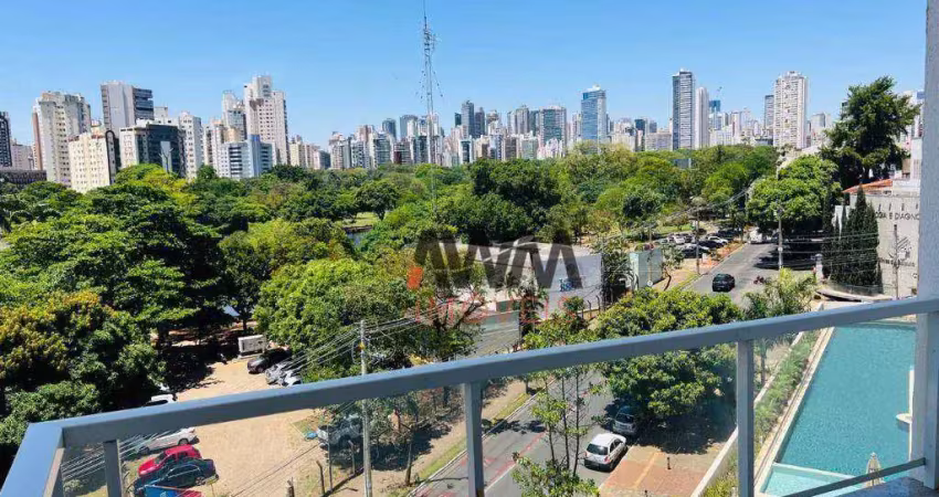 Apartamento duplex com 2 dormitórios à venda, 90 m² por r$ 650.000 - setor oeste - goiânia/go
