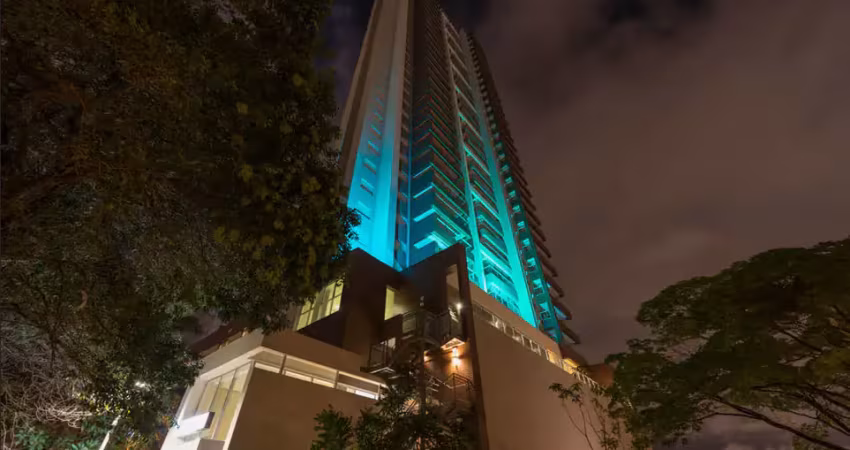 Apartamento mobiliado no cube campo belo próximo do shopping ibirapuera e do metrô campo belo