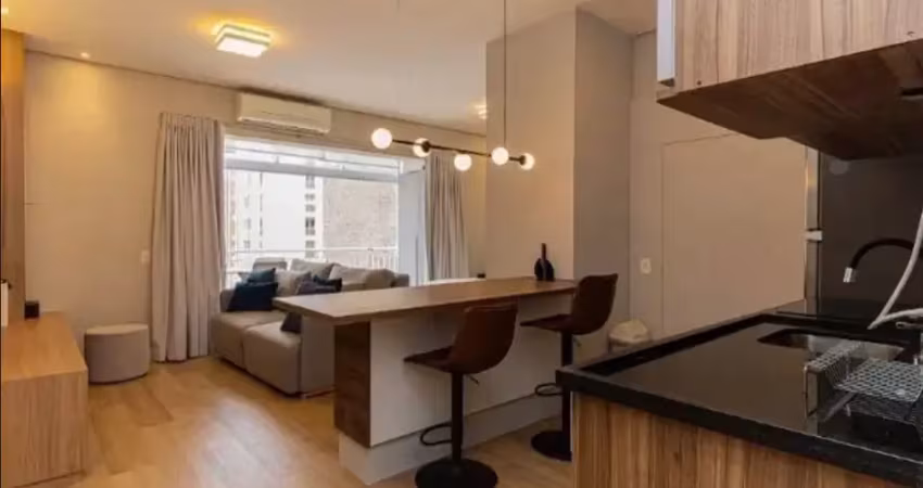 Apartamento mobiliado no lounge 161, itaim bibi próximo do parque ibirapuera e do shopping jk iguatemi