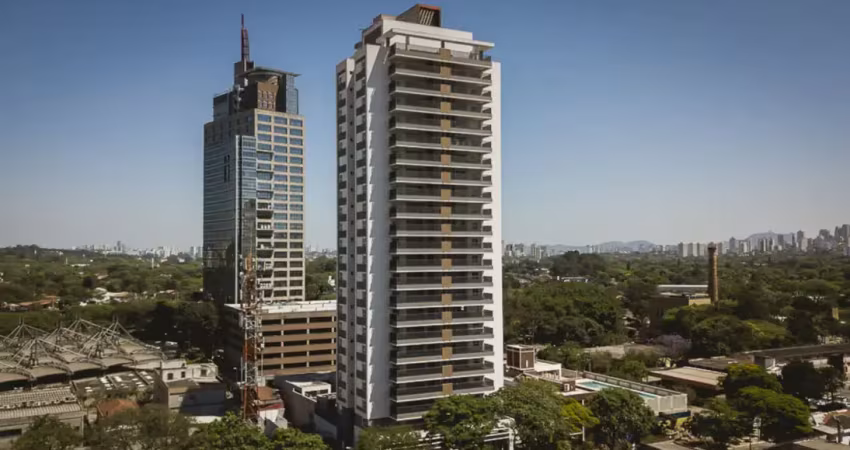 Apartamento mobiliado no synthesis pinheiros próximo (5 min) do shopping eldorado e do metrô pinheiros