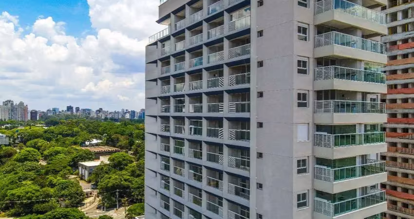 Apartamento mobiliado no op art ibirapuera, vila mariana próximo (5 min) do shopping metrô santa cruz