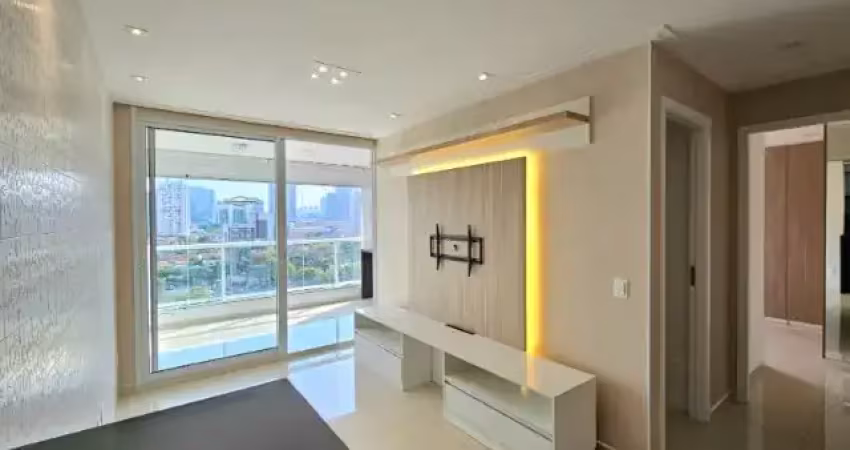 Apartamento mobiliado no code berrini próximo do shopping morumbi e do metrô brooklin