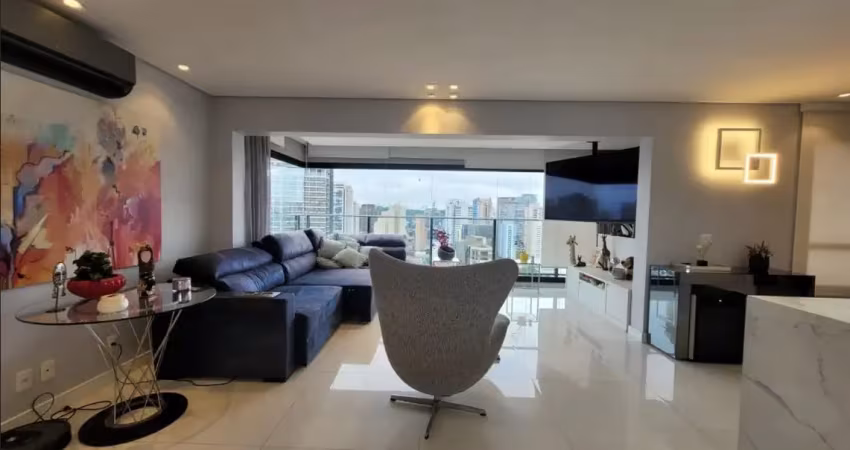 Apartamento mobiliado no casaviva brooklin próximo (5 min) do morumbi shopping & market place