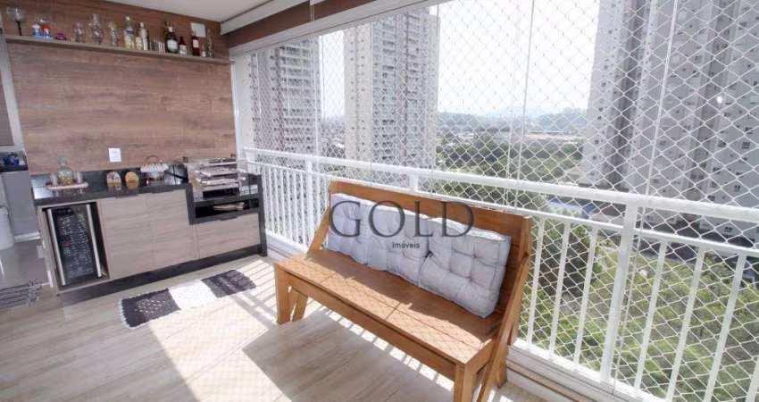 Apartamento com 2 dormitórios à venda, 79 m² - Vila Anastácio - São Paulo/SP
