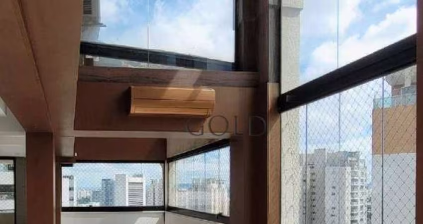 Cobertura incrível 200m², 3 dormitórios (2suítes) para locação na Carlos Weber