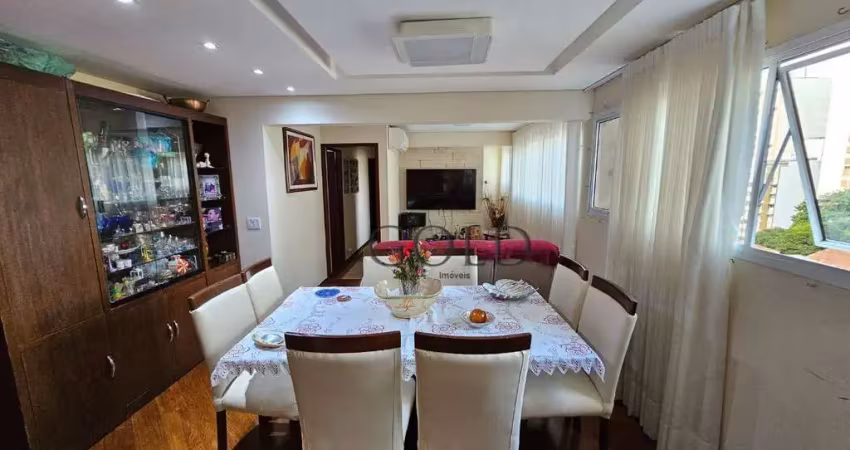 Apartamento com 3 dormitórios à venda, reformado , muito bem localizado ,140 m² por r$ 1.280.000 - perdizes - são paulo/sp