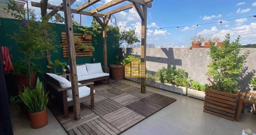 Cobertura magnifica com 2 dormitórios , sendo 1 suíte , escritório , 3 vagas , à venda, 130 m² por R$ 1.590.000 Vila Leopoldina - São Paulo/SP