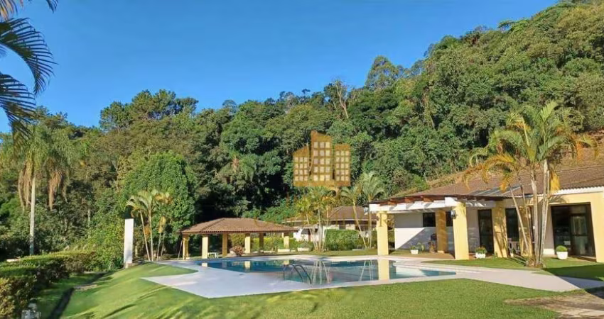 Chácara maravilhosa em condomínio fechado , vista deslumbrante ,  com 3 suítes à venda, 11.500 m² por R$ 5.900.000 - Campo Limpo Paulista/SP