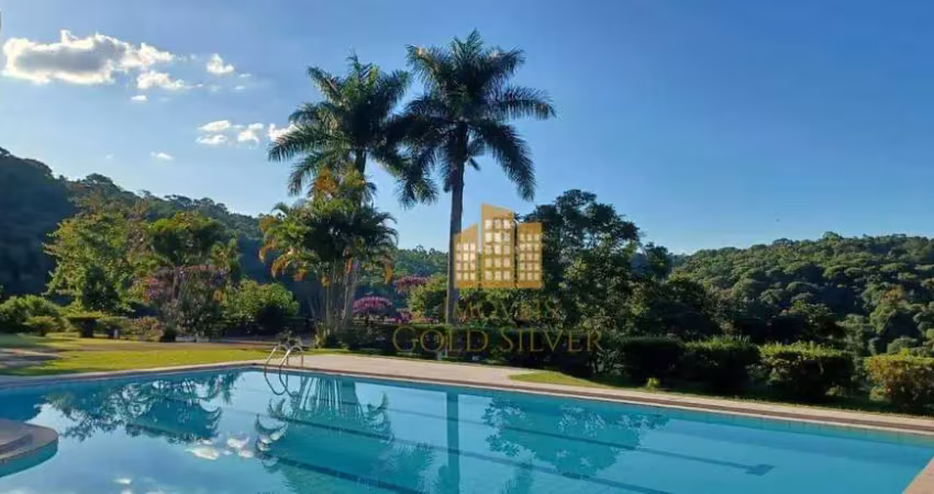 Chácara maravilhosa em condomínio fechado , vista deslumbrante ,  com 3 suítes à venda, 11.500 m² por r$ 4.700.000 - campo limpo paulista/sp
