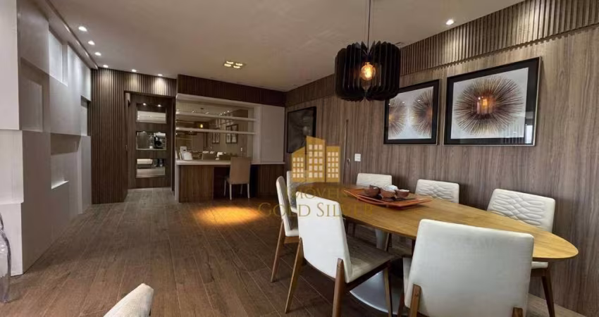 Apartamento com 3 dormitórios à venda, 129 m² - Vila Anastácio - São Paulo/SP