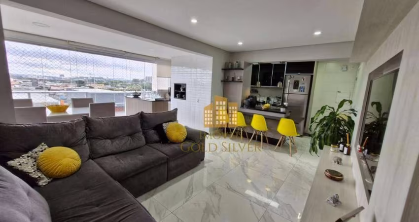 Apartamento com 3 dormitórios à venda, 96 m²  - Vila Anastácio - São Paulo/SP