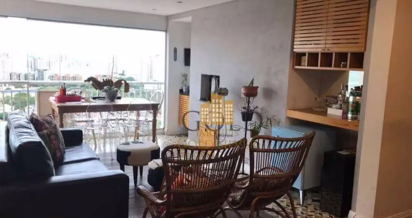 Mobiliado - 2 dorm e 1 closet / escritório , 104 m² - vila leopoldina - são paulo/sp