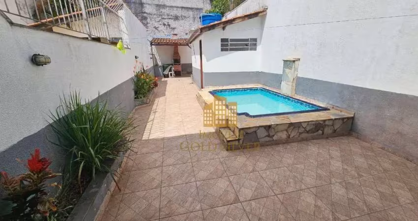 Casa com 3 dormit sendo 1 suite , piscina , apenas 200 metros, 152 m² - venda por r$ 745.000 - vila clarice - são paulo/sp