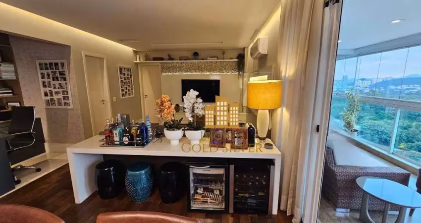 Apartamento maravilhoso com 3 dormitórios , 2 vagas , lazer completo ,à venda, 129 m² por r$ 2.090.000 - cond vitta , ila leopoldina - são paulo/sp