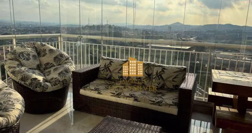 Lindo apartamento com 3 dormitórios , sendo 1 spuite , 2 vagas , mobiliado e bons armários ,à venda, 107 m² por r$ 1.080.000 - pirituba - são paulo/sp