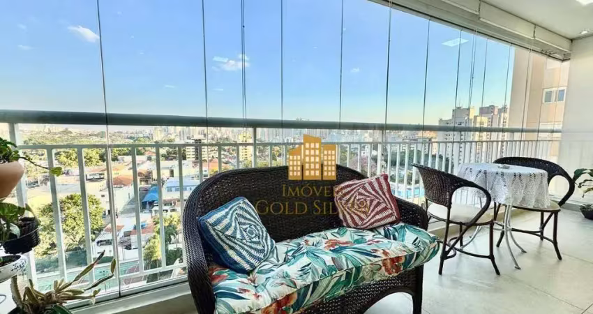 Mobiliado - apto com 2 dormitórios e um escritório para alugar, 104 m² - vila leopoldina - são paulo/sp