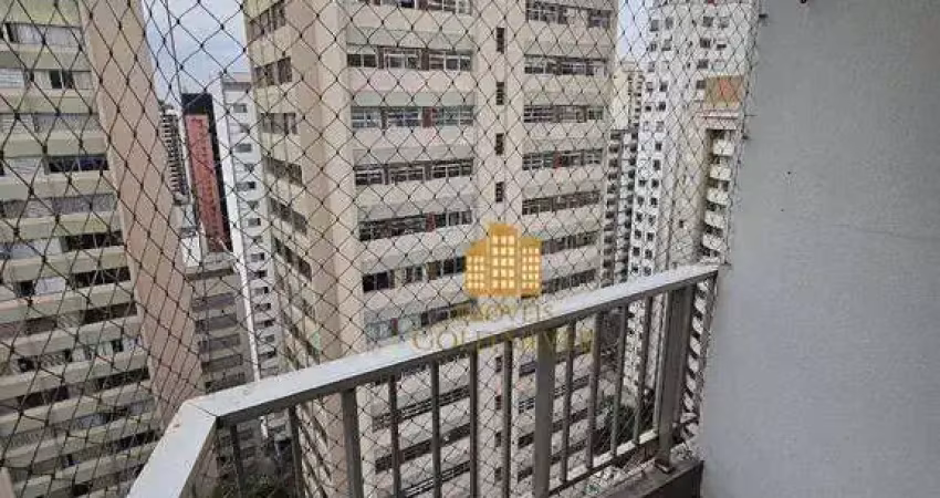 Apartamento com 1 suíte , 1 vaga , andar alto , bem localizado perto da puc à venda, 50 m² por r$ 650.000 - perdizes - são paulo/sp