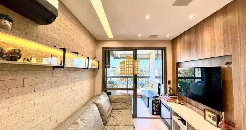 Apto com churrasqueira - 1 dorm ( 2 reversível ) à venda, 60 m² - vila leopoldina - são paulo/sp