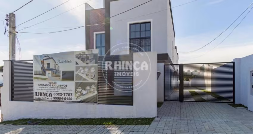 Sobrado com 3 quartos  à venda, 153.54 m2 por R$850000.00  - Capao Raso - Curitiba/PR