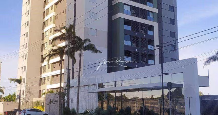 Apartamento com 2 dormitórios para alugar, 102 m² por R$ 5.265,00/mês - Chácara Cachoeira - Campo Grande/MS